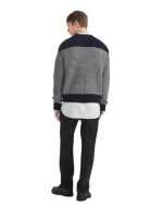 Ernie Stripe Wool Crew
