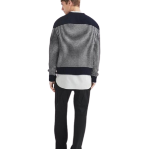 Ernie Stripe Wool Crew