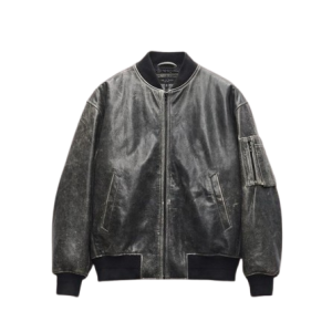 Manston Leather Bomber