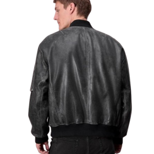 Manston Leather Bomber