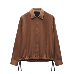 Blouson Viscose Zip Shirt