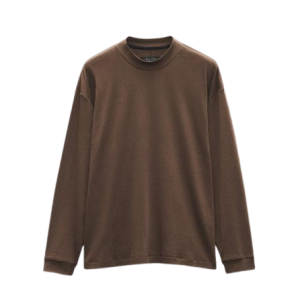 Cliff Jersey Tee Brown
