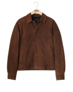 Owen Suede Trucker Jacket