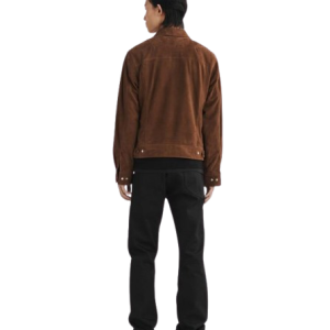 Owen Suede Trucker Jacket