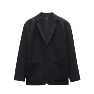 Shift Wool-Blend Blazer